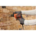 Black & Decker BEH710-QS drill 2800 RPM Black  Orange - imagine 4