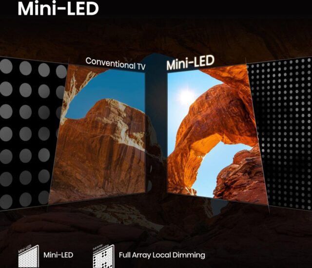 Hisense 55U7Q 139.7 cm (55 ) 4K Ultra HD Smart TV Wi-Fi Black 450 cd/m2 - imagine 8