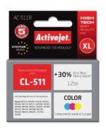 Activejet AC-511R Ink cartridge (replacement for Canon CL-511; Premium; 12 ml; color)