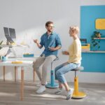 Leitz Ergo Cosy Active Sit Stand Stool 2 in1 - imagine 12