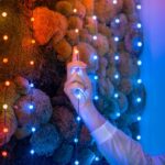 Twinkly Candies LED Christmas tree lights TWKC100RGB-G 6 M Candle shape - imagine 15