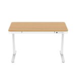 Activejet desk with electric height adjustment 140x70 ET119W-C white/oak - imagine 5