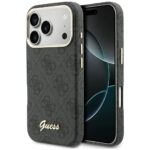 Case Guess 4G Script MagSafe for iPhone   17 Pro Max black