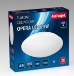 Modern LED ceiling plafond Activejet OPERA LED 24W - imagine 2