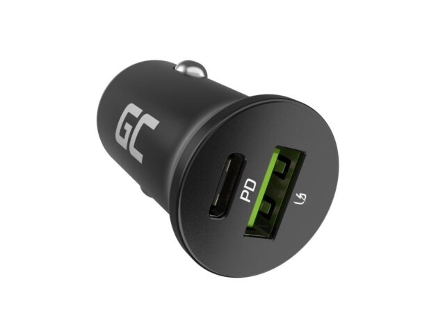 Green Cell GC PowerRide Nano38 38W 6A 1x USB-C 1x USB-A car charger - imagine 2