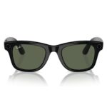 RAY-BAN WAYFARER (RW4006) SHINY BLACK / G15 GREEN (C 601/7150) - imagine 2