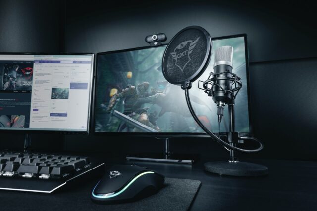 Trust 21753 microphone Black Studio microphone - imagine 4