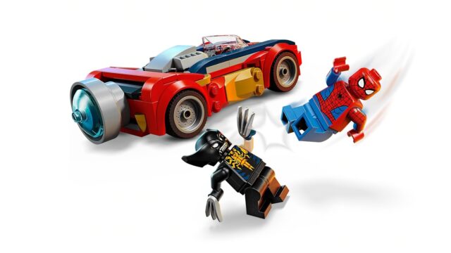 LEGO MARVEL 76336 Spider-Man Car vs. Venomized Wolverine - imagine 4