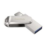 SanDisk Ultra Dual Drive Luxe USB flash drive 256 GB USB Type-A / USB Type-C 3.2 Gen 1 (3.1 Gen 1) Stainless steel - imagine 2