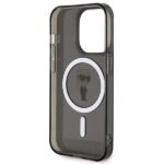 Karl Lagerfeld KLHMP14LHFCKNOK iPhone 14 Pro 6.1" black hardcase IML Ikonik MagSafe - imagine 7