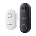 Reolink D340W - 5MP Video Doorbell with Chime  2.4/5 GHz Wi-Fi  Person Detection  Two-Way Audio  Works with NVRs - imagine 2