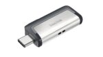 Sandisk Ultra Dual Drive USB Type-C USB flash drive 128 GB USB Type-A / USB Type-C 3.2 Gen 1 (3.1 Gen 1) Black Silver