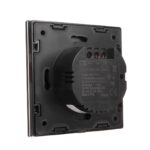 Touch Changeover Switch Light Switch Cross Switch Wall Switch Stair Switch with Color Change LED Backlight Recessed Switch 1-Fold Round White - imagine 9