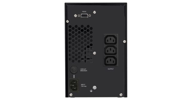 Infosec E4 Value 1000 uninterruptible power supply (UPS) Double-conversion (Online) 1 kVA 3 AC outlet(s) - imagine 3