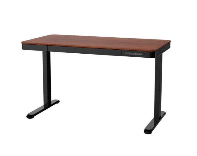 Activejet desk with electric height adjustment 140x70 ET119W-C black/walnut - imagine 4