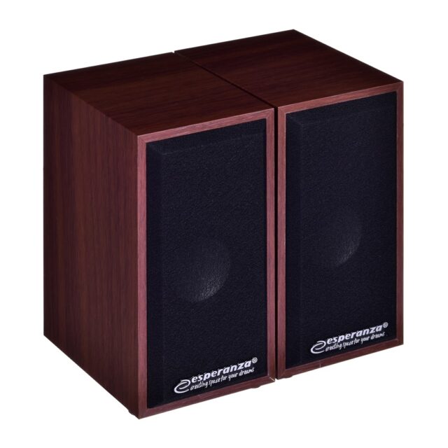 Esperanza 2.0 FOLK speaker set 2.0 channels 6 W Wood - imagine 8