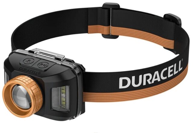 Duracell DH850R Gift Box Headlamp black  orange - imagine 2