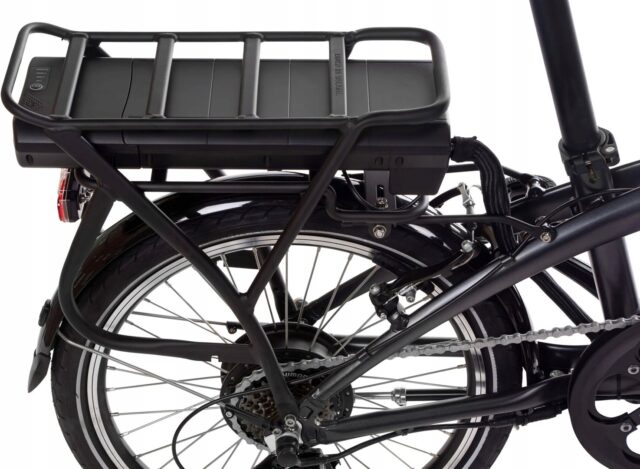 Snapp City-E Graphite folding electric bicycle - imagine 16