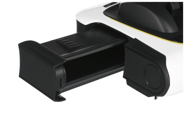 Kärcher KB 5 Electric broom Battery Dry Bagless 0.37 L Black  White - imagine 7