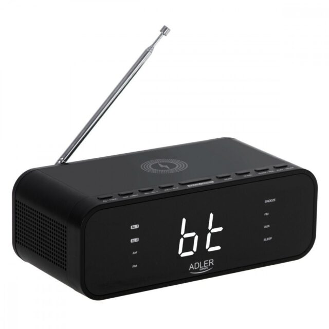 ADLER AD 1192b radio alarm clock black - imagine 13
