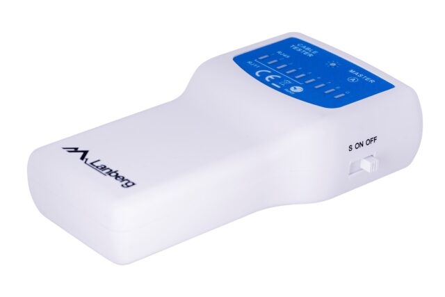 Lanberg NT-0402 network cable tester PoE tester Blue  White - imagine 8