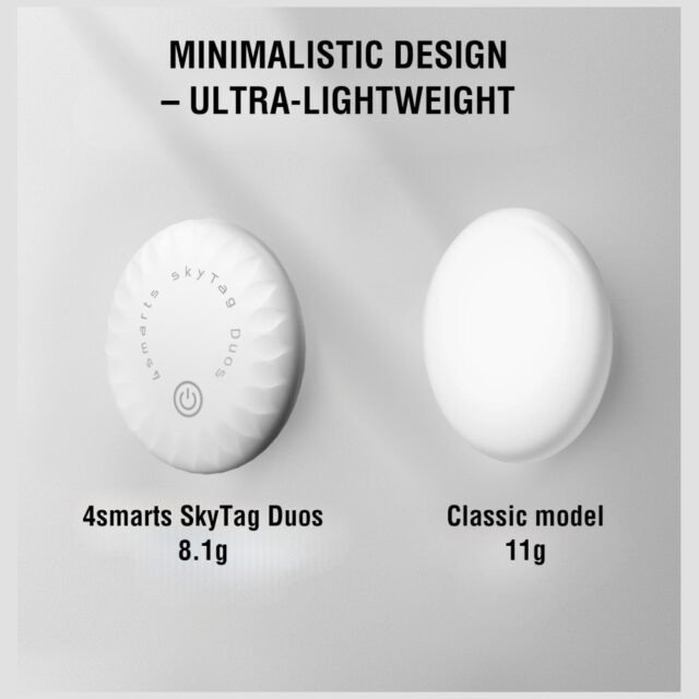 Lokalizator 4smarts SkyTag Duos biały    4szt - imagine 8