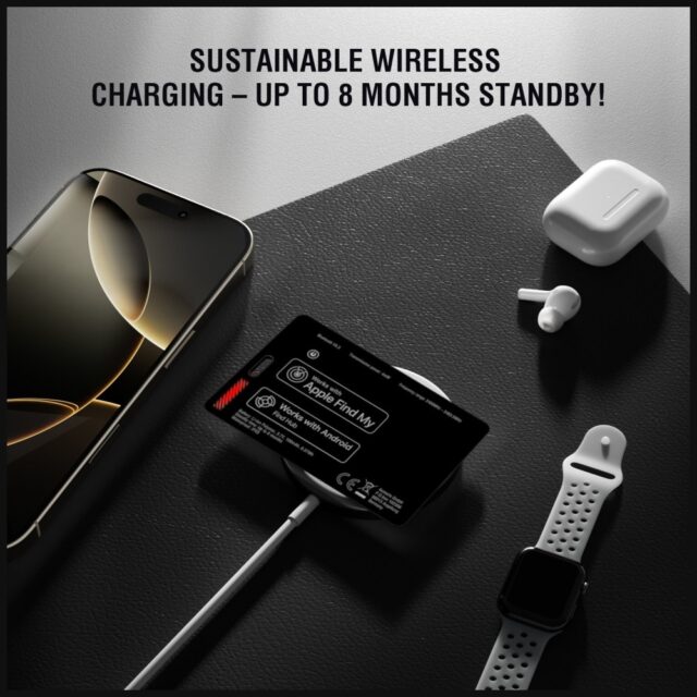 Lokalizator 4smarts SkyTag Card Duos     ReCharge czarny - imagine 8