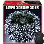 EXTRALINK LAMPKI CHOINKOWE ŚWIATEŁKA 300LED ZEWNĘTRZNE WEWNĘTRZNE BIAŁE ZIMNE 21,7M