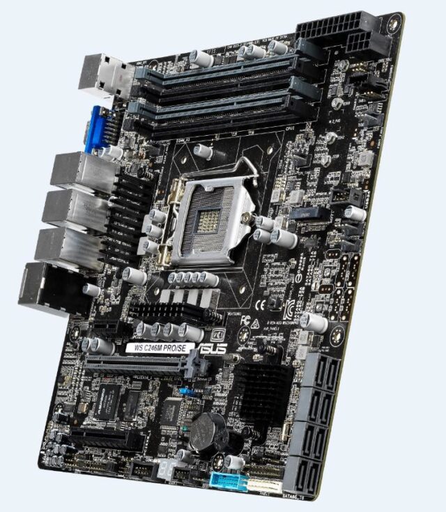 ASUS WS C246M PRO/SE Intel C246 LGA 1151 (Socket H4) - imagine 6