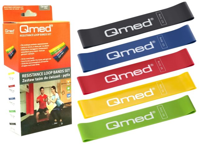 QMED exercise band set - loop - imagine 2