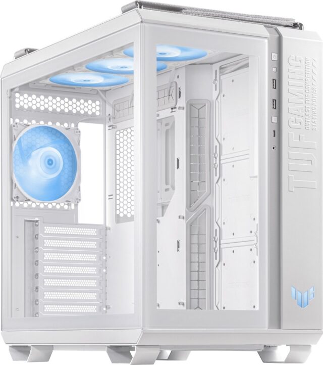ASUS TUF Gaming GT502 PLUS Midi Tower White - imagine 2
