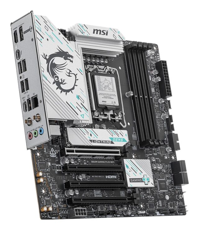 MSI B860M GAMING PLUS WIFI motherboard Intel B860 LGA 1851 (Socket V1) micro ATX - imagine 4