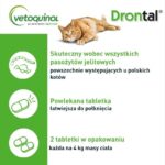VETOQUINOL Drontal - anti-parasite tablets for cats - 2 pcs. - imagine 3