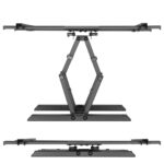 Maclean MC-881 TV bracket 37-85   Black max Vesa 600x400 60kg - imagine 5