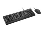 Lenovo 160 keyboard Mouse included Home/Office USB US English Black - imagine 3