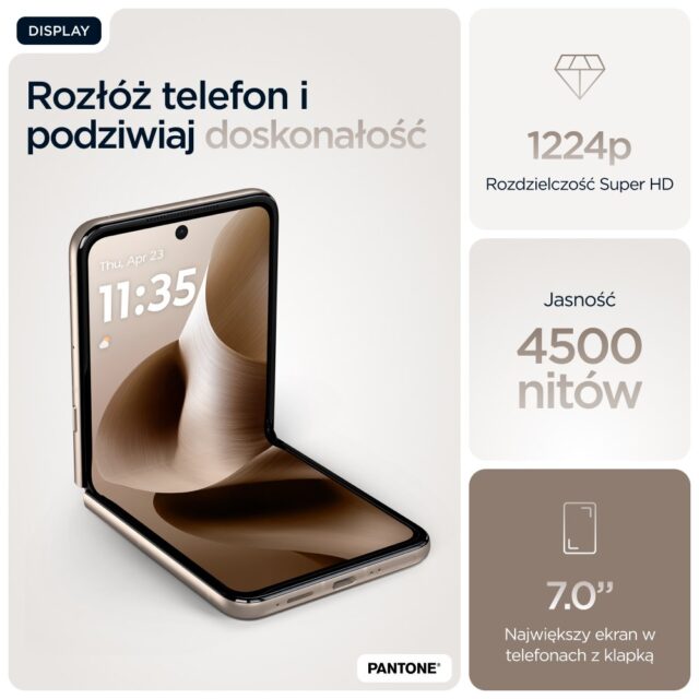 Motorola razr 60 ultra 17.7 cm (6.96 ) Dual SIM Android 15 5G USB Type-C 16 GB 512 GB 4700 mAh Wood - imagine 29