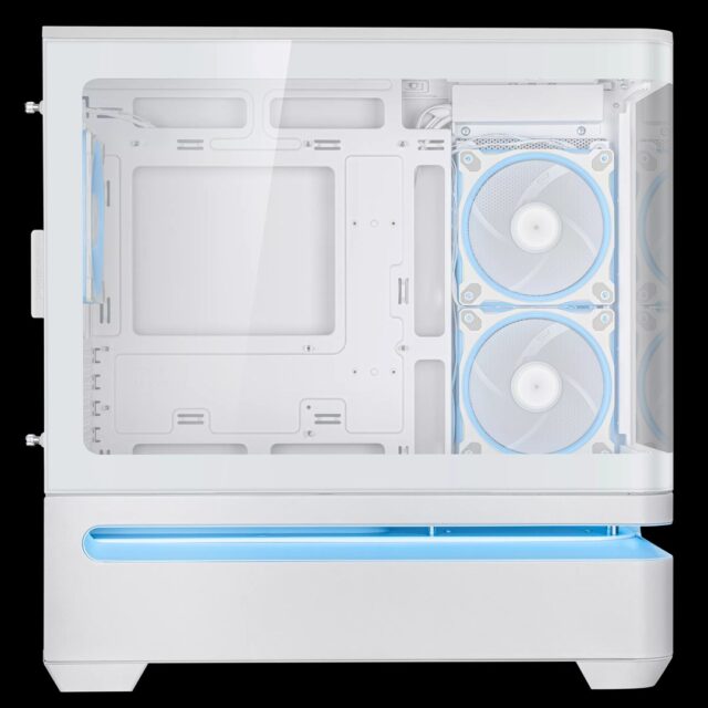 ASUS PRIME AP202 ARGB Midi Tower White - imagine 24