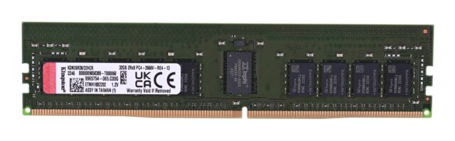 Kingston RDIMM 32GB DDR4 2Rx8 Hynix C Rambus 2666MHz PC4-21300 KSM26RD8/32HCR - imagine 3