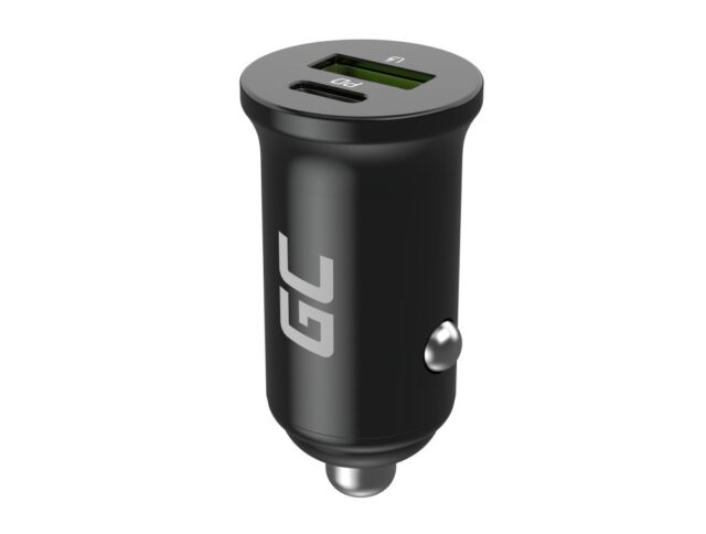 Green Cell GC PowerRide Nano38 38W 6A 1x USB-C 1x USB-A car charger - imagine 3