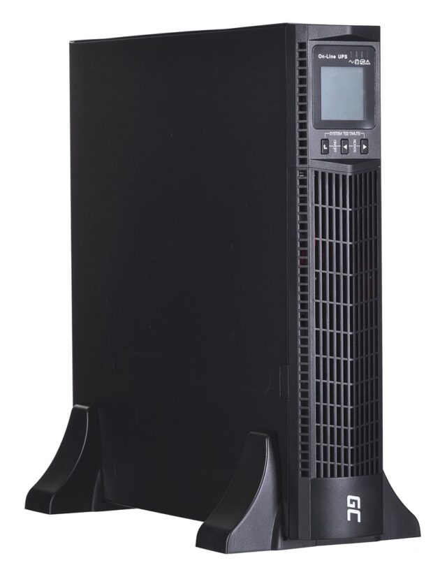 Green Cell UPS13 rack UPS RTII 1000VA 900W with LCD Display - imagine 12