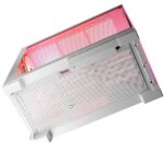 Modecom Volcano SPACE APEX ARGB MIDI Midi Tower White - imagine 16