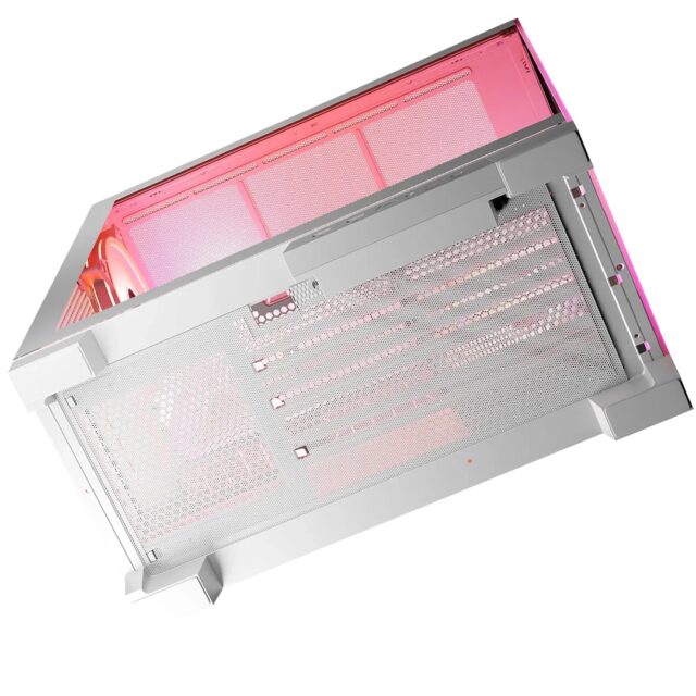 Modecom Volcano SPACE APEX ARGB MIDI Midi Tower White - imagine 16