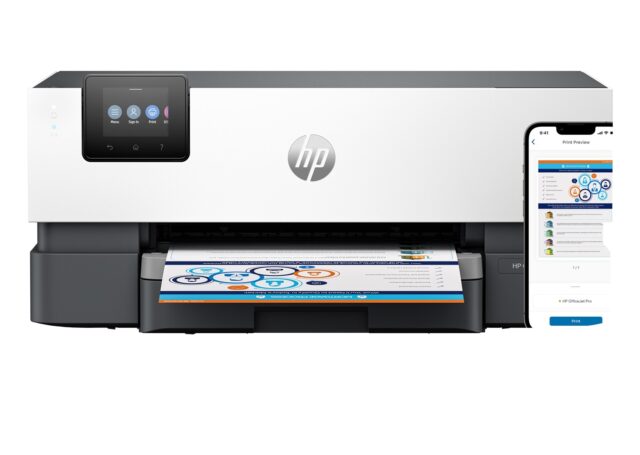 HP OfficeJet Pro 9110b Wireless Color Printer  Two-sided printing - imagine 9