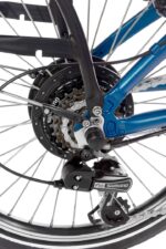 Snapp City-E folding electric bicycle  blue - imagine 5