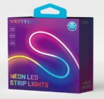 Taśma LED Vention Silicone Neon z pilotem IR i zasilaczem DC 12V 5m - imagine 3