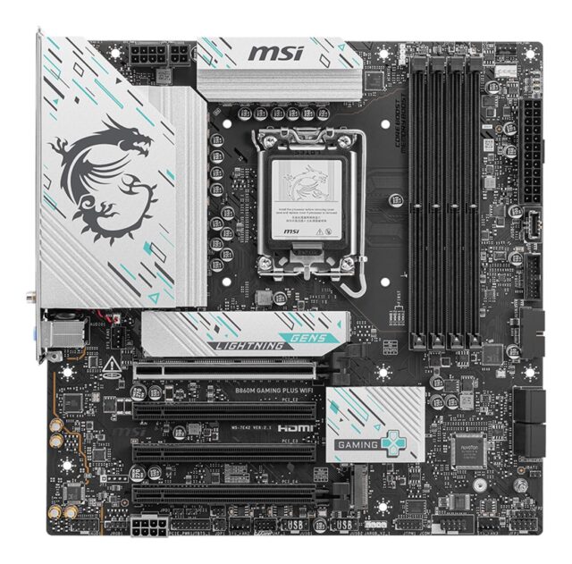 MSI B860M GAMING PLUS WIFI motherboard Intel B860 LGA 1851 (Socket V1) micro ATX - imagine 2