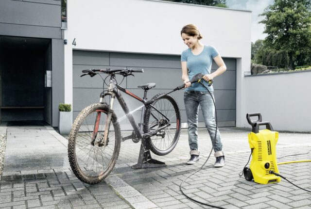 Kärcher K 2 POWER CONTROL pressure washer Upright Electric 360 l/h Black  Yellow - imagine 8