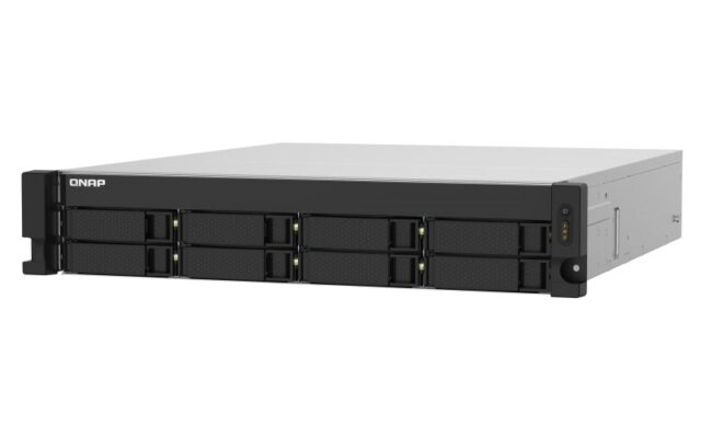 QNAP TS-832PXU NAS Rack (2U) Ethernet LAN Aluminium  Black AL324 - imagine 5