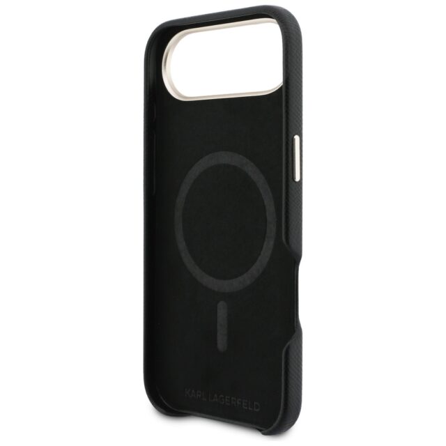 Case Karl Lagerfeld Karl Head Logo       MagSafe for iPhone 17 Air black - imagine 7