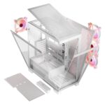 Modecom Volcano SPACE APEX ARGB MIDI Midi Tower White - imagine 20